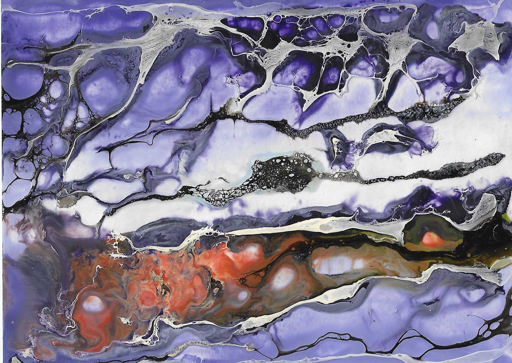 Frau schaut Teufelstanz